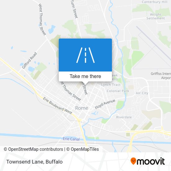 Mapa de Townsend Lane
