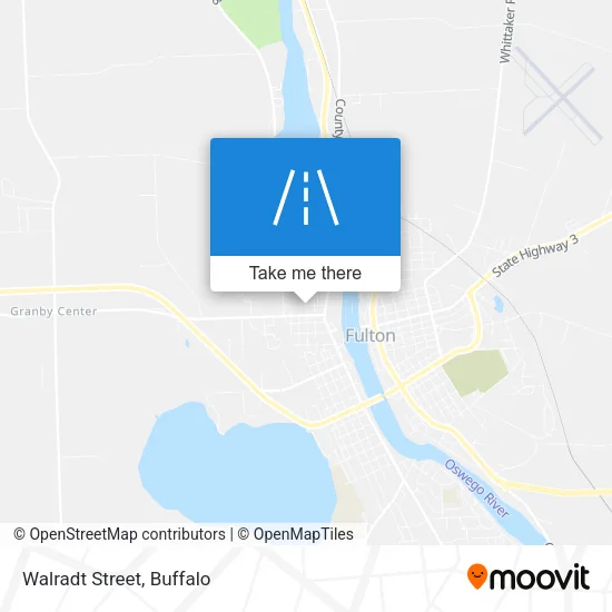 Walradt Street map