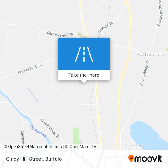 Cindy Hill Street map