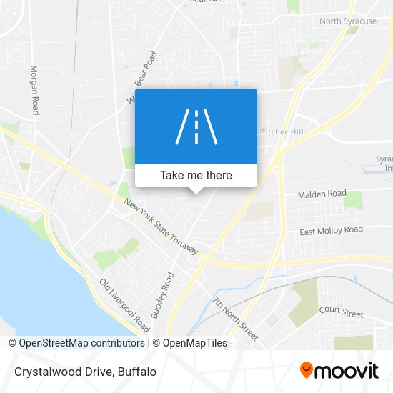 Crystalwood Drive map