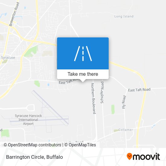 Mapa de Barrington Circle