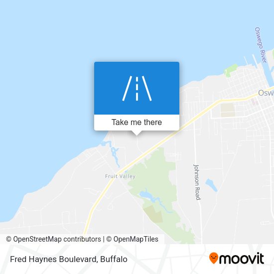 Fred Haynes Boulevard map