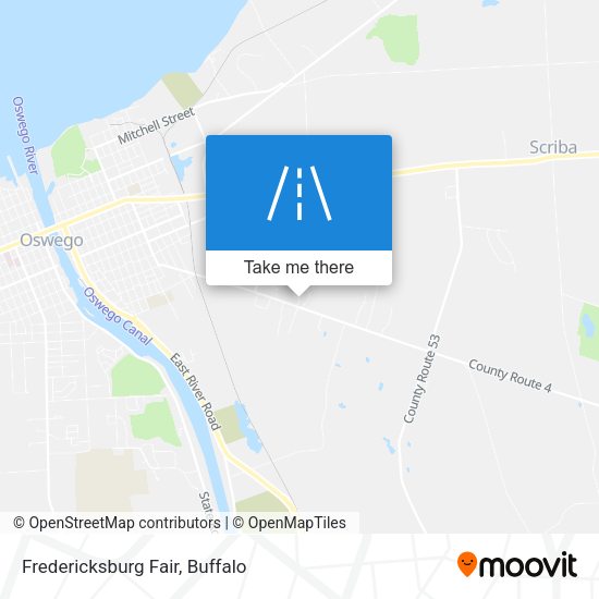 Mapa de Fredericksburg Fair