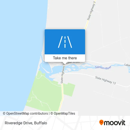 Riveredge Drive map
