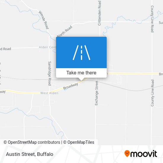 Mapa de Austin Street