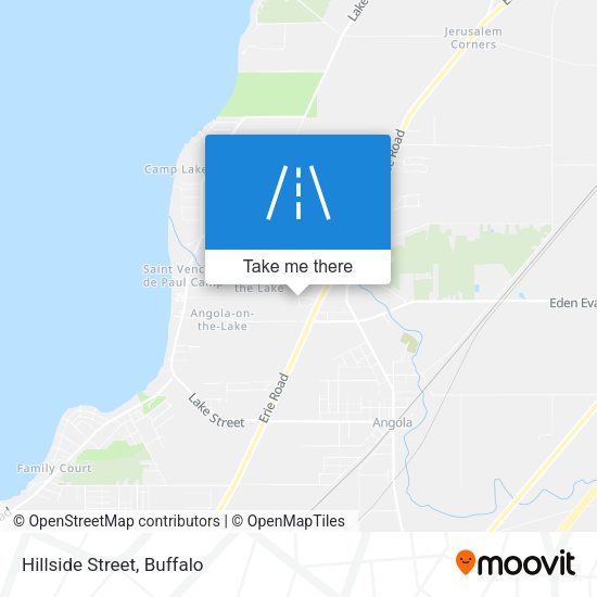 Mapa de Hillside Street