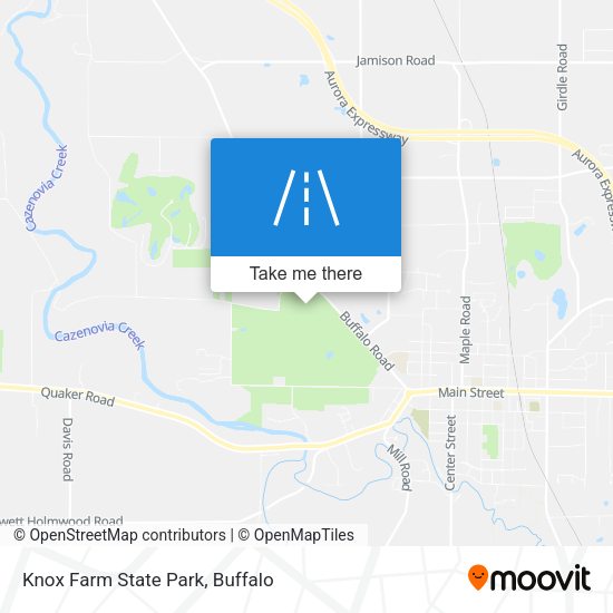 Mapa de Knox Farm State Park