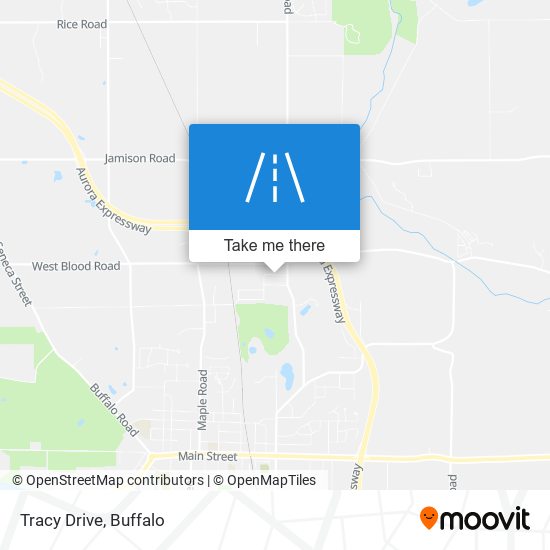 Tracy Drive map