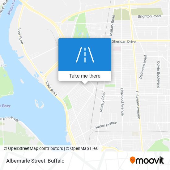 Mapa de Albemarle Street