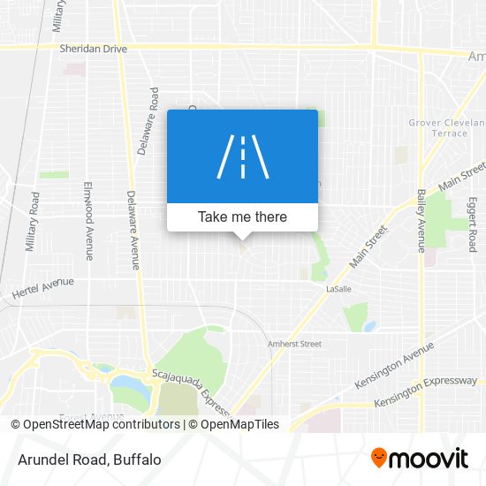 Mapa de Arundel Road