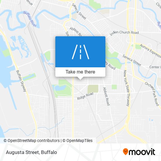 Augusta Street map