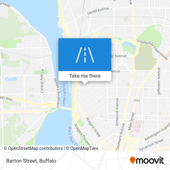 Mapa de Barton Street