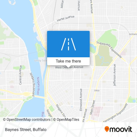 Baynes Street map