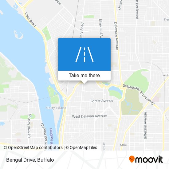 Bengal Drive map