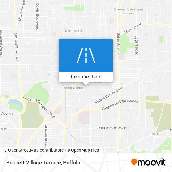 Bennett Village Terrace map