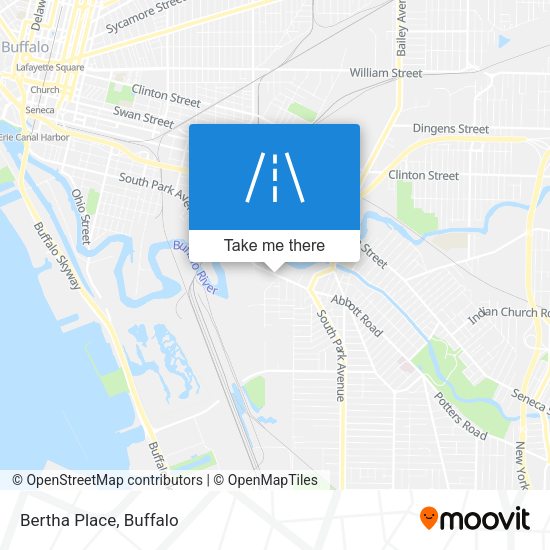 Mapa de Bertha Place