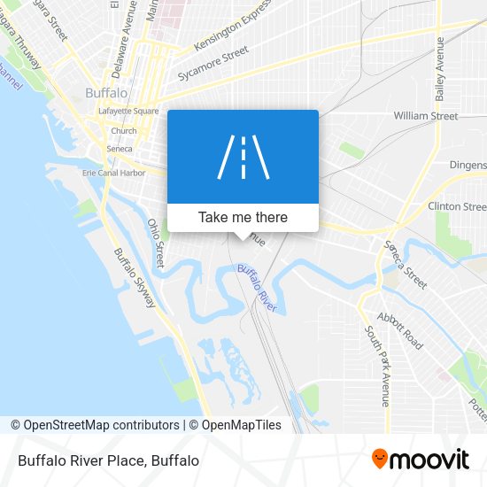 Buffalo River Place map