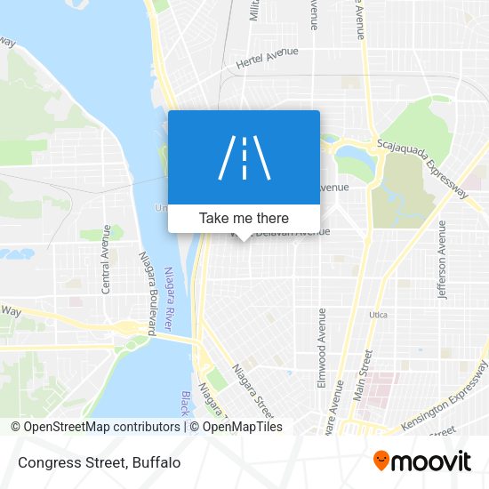 Mapa de Congress Street