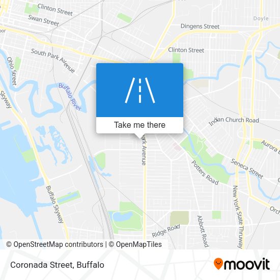 Mapa de Coronada Street
