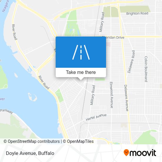 Mapa de Doyle Avenue