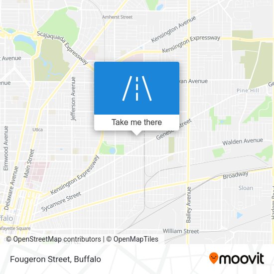 Mapa de Fougeron Street
