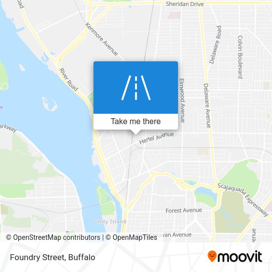 Mapa de Foundry Street