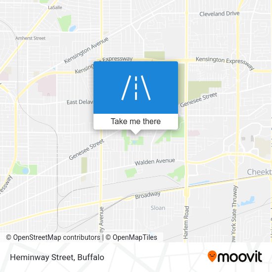 Mapa de Heminway Street