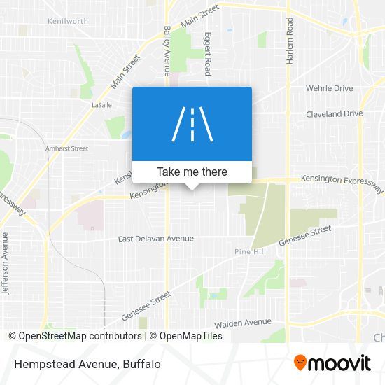 Mapa de Hempstead Avenue