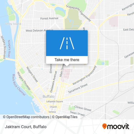 Mapa de Jaktram Court