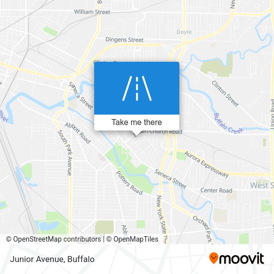 Mapa de Junior Avenue