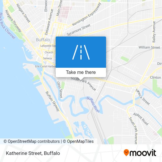 Mapa de Katherine Street