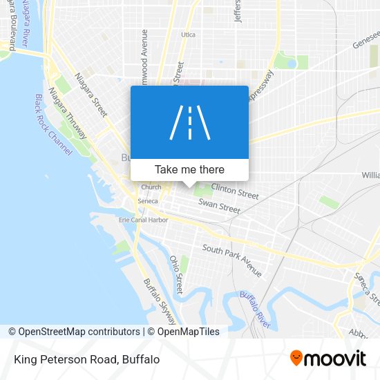 Mapa de King Peterson Road