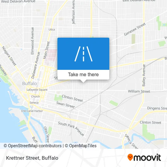 Mapa de Krettner Street
