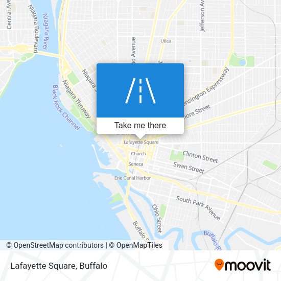 Lafayette Square map