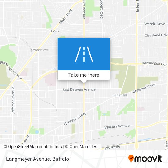 Mapa de Langmeyer Avenue
