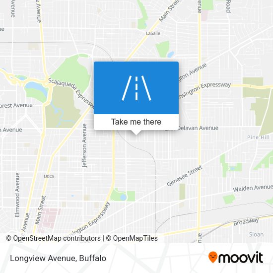 Longview Avenue map