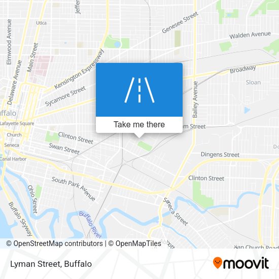 Lyman Street map