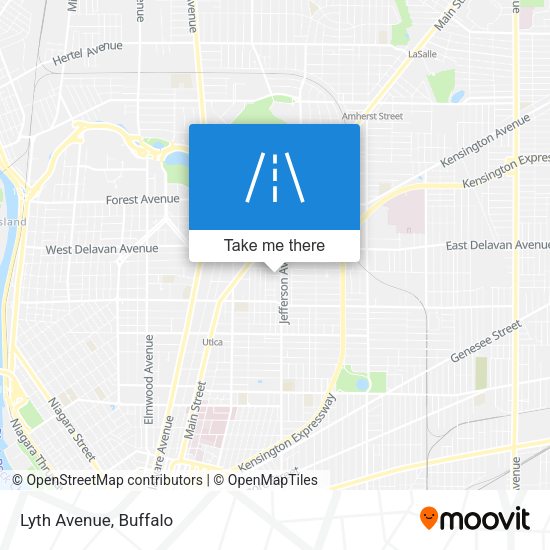 Mapa de Lyth Avenue