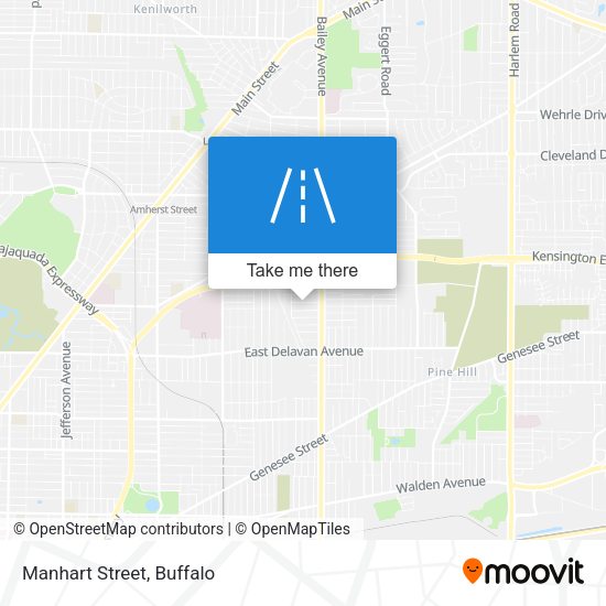 Mapa de Manhart Street