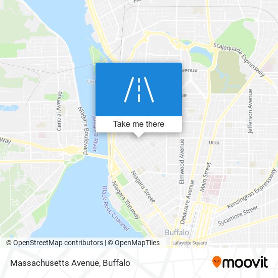 Mapa de Massachusetts Avenue