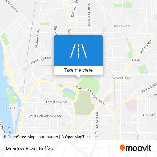Mapa de Meadow Road