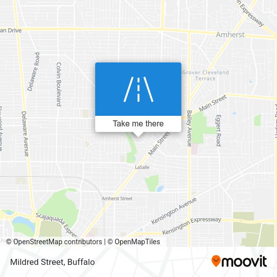 Mapa de Mildred Street