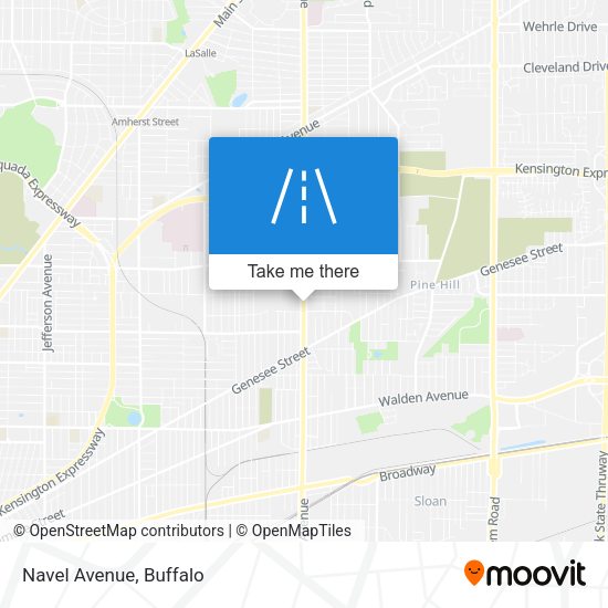 Mapa de Navel Avenue