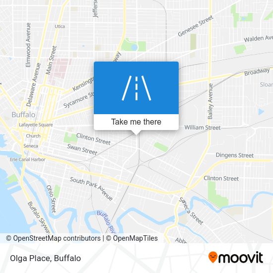 Mapa de Olga Place