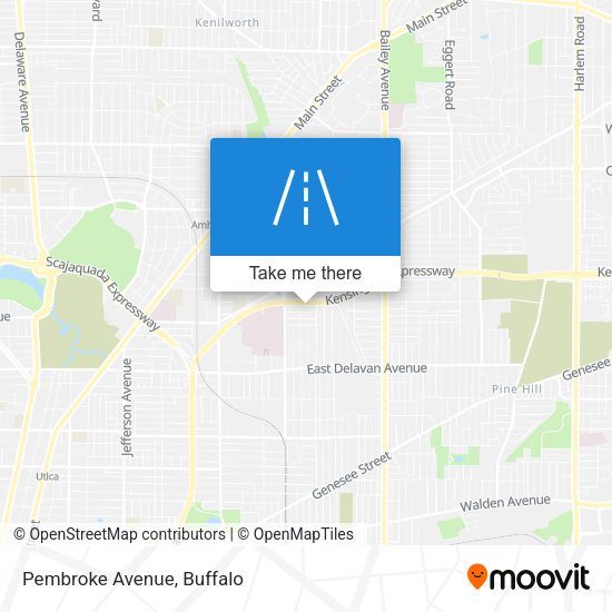 Mapa de Pembroke Avenue