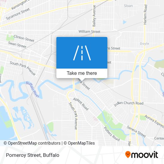 Mapa de Pomeroy Street
