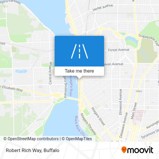 Mapa de Robert Rich Way
