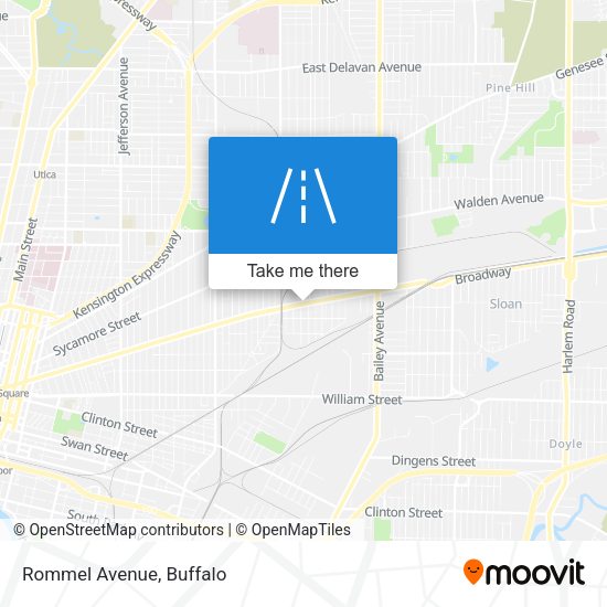Mapa de Rommel Avenue