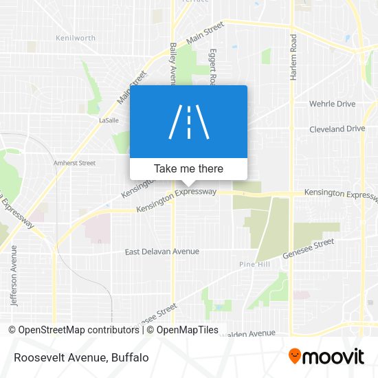 Mapa de Roosevelt Avenue