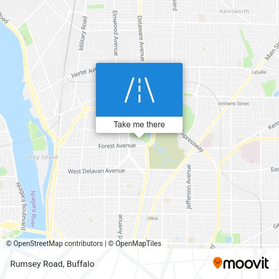 Mapa de Rumsey Road